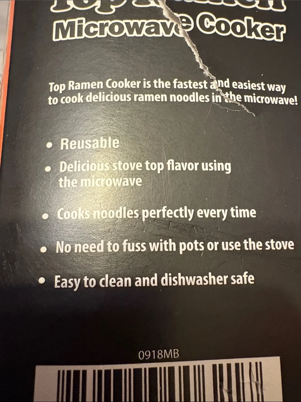 top Ramen microwave cooker